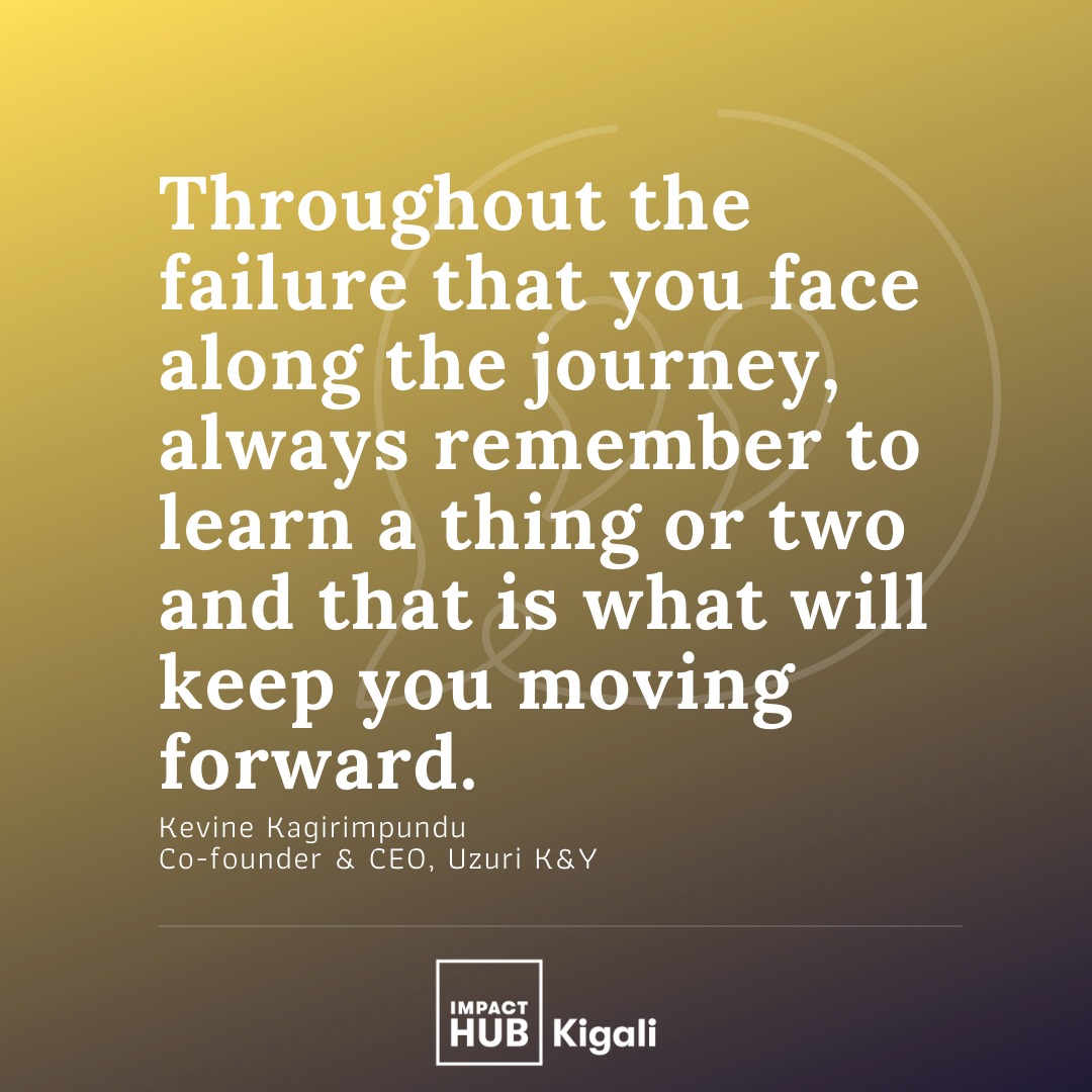 ImpactHubKigali's tweet photo. Powerful words by @KagirimpunduK from the last #OvercomingFailureNight

"Throught the failure that you face along the journey, always remember to learn a thing or two and that is what will keep you moving forward" 

RSVP 4 the next one https://t.co/Vw2qiFd1RK
⏰24 August @5PM CAT https://t.co/bLqRx1iwA6