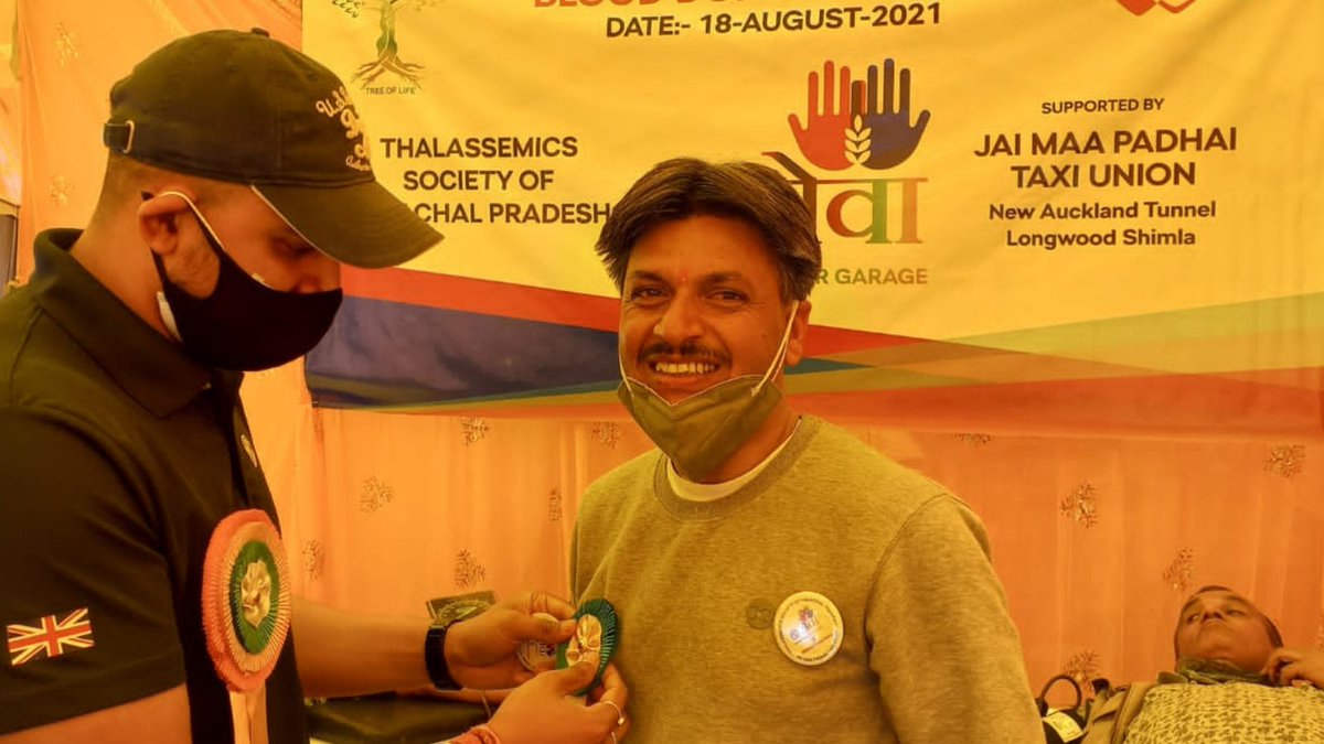 MGMotorIn's tweet photo. Under the #MGSewa initiative MGCC-I Chandigarh organised a blood donation camp for Thalassemics Society of Himachal Pradesh. 78 units of total donations took place during this one-day donation drive. #MGCCIndia https://t.co/pOPzkWG5IM