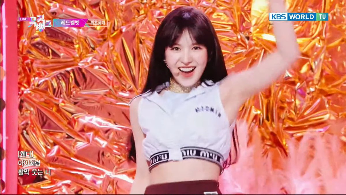 VisualGodWan's tweet image. HER HAPPINESS IS ALSO REVELUVS HAPPINESS💙

I&apos;m so happy to see her again on stage and being the happiest while Performing, My Best Girl Wendy✨