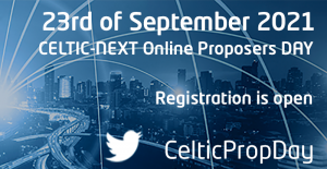 CelticNext's tweet photo. Are you planning a project proposal for the autumn call of CELTIC-NEXT? Then register for our Online Proposers Day on 23rd September. 📅
Pitch your project idea and learn about funding opportunities at our full-day event
https://t.co/fXvUnuxBzQ
#CelticPropDay #ICT @EUREKA_NETWORK https://t.co/zK9hBvIQS3