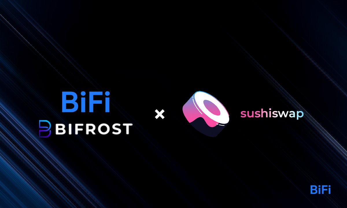 BiFi_lending's tweet photo. $BFC and $BiFi are available on @SushiSwap 🍣

The new LP pools are BiFi-ETH &amp; BFC-ETH! https://t.co/7ZdgmyBhHw