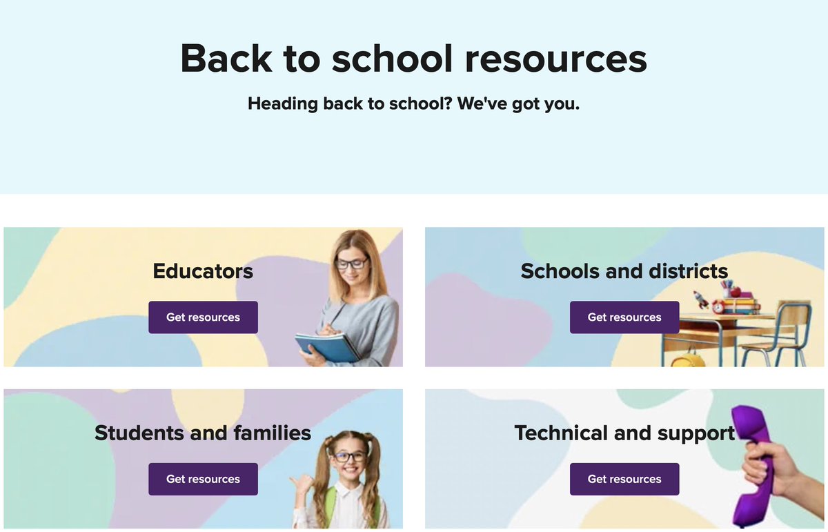 We've got all new Back to School resources to help support your lesson planning, classroom management, connecting your students, and LOTS more. Explore these exciting new resources here: bit.ly/37V0ReM

#EdChat #BackToSchool2021 #GoLumio #WeAreSMART #Teaching