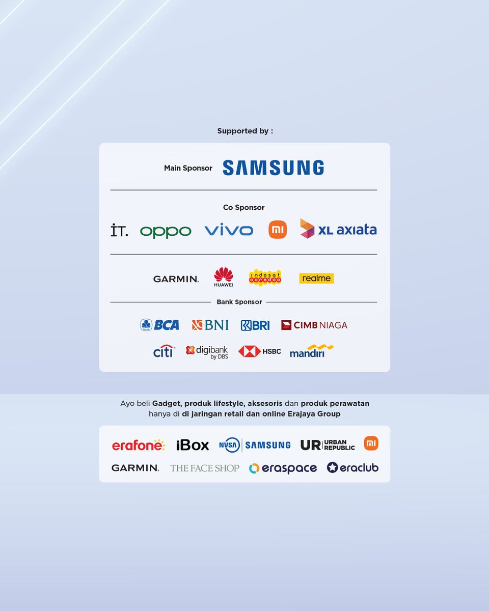 SamsungByNASA's tweet photo. Menangkan hadiah utama Hyundai KONA Electic dan ribuan hadiah menarik lainnya! Cek sekarang ke https://t.co/L6YNJWmh12

#SamsungByNasa #Eraspace #Eraversary2021 https://t.co/vZbbSHtQyu