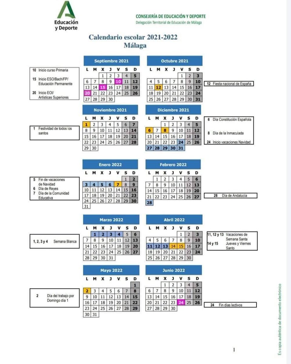 COSTASURBUS's tweet photo. ¡Ya casi estamos! 

Nuevo calendario escolar para la Provincia de Málaga para el curso 2021/22.

#eligeseguridad #cercadeti #transporteescolar #costasurbus https://t.co/R24fIE1CFb
