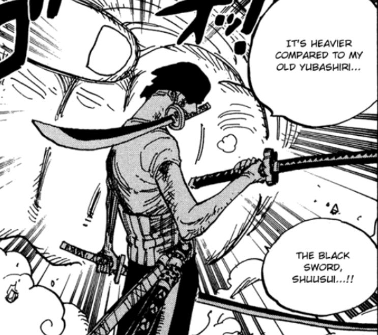 How can Zoro talk with a sword in his mouth? - Quora