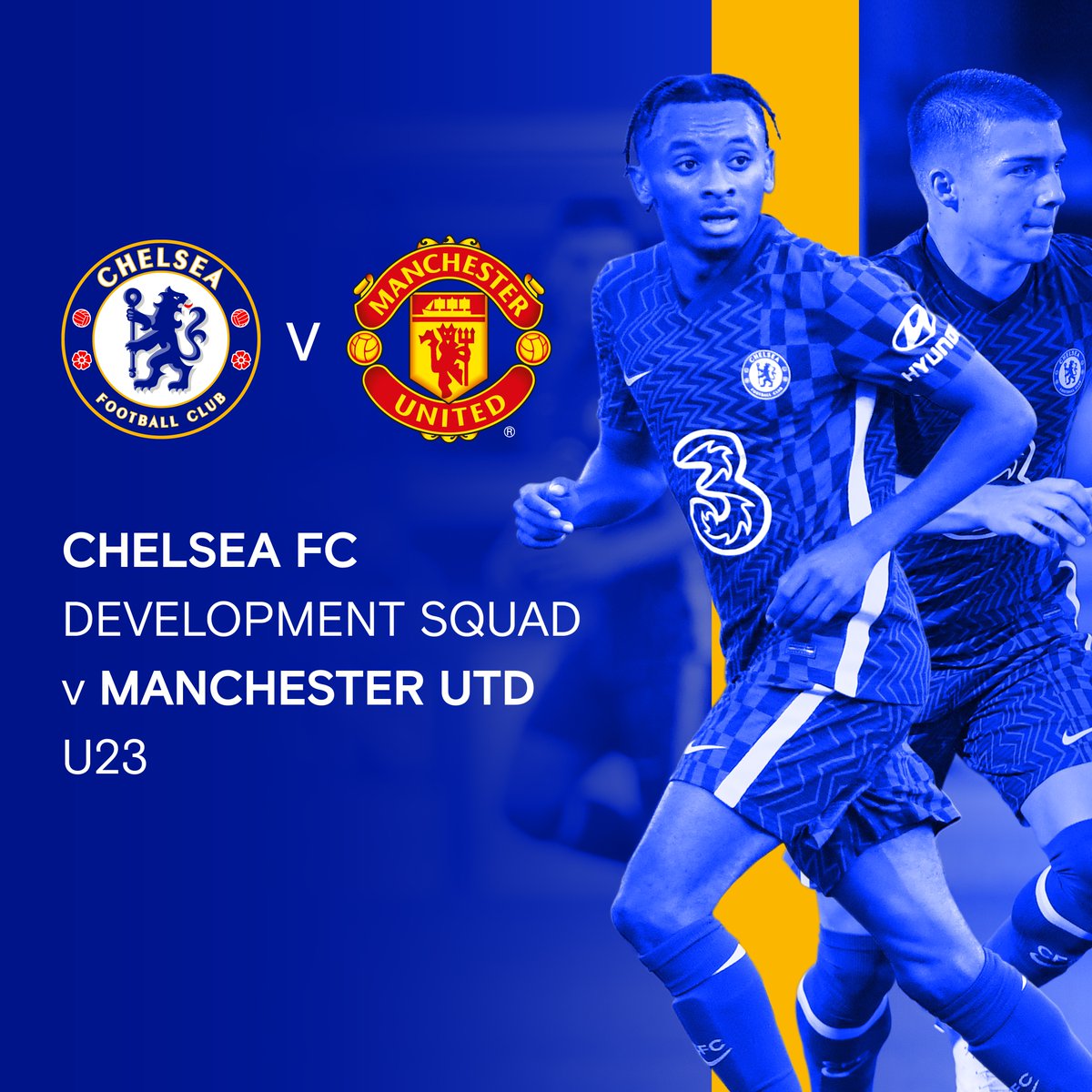ChelseaFC's tweet photo. Friday night #PL2 action at Stamford Bridge! 👌

Don't miss a kick and join us on the 5th Stand this evening! 📲