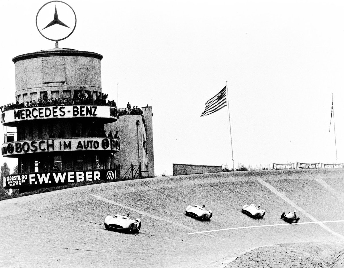 Note to the utterly maddening Twitter mistake police: I’m well aware that Kling won the ’54 #BerlinGP at Avus (pic) but it was a non-championship race, little more than a Merc demo run, with no serious competition present. (2/2)