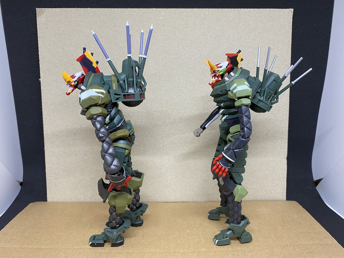 海洋堂リボルテック、バンダイROBOT魂、それぞれのエヴァンゲリオン新2