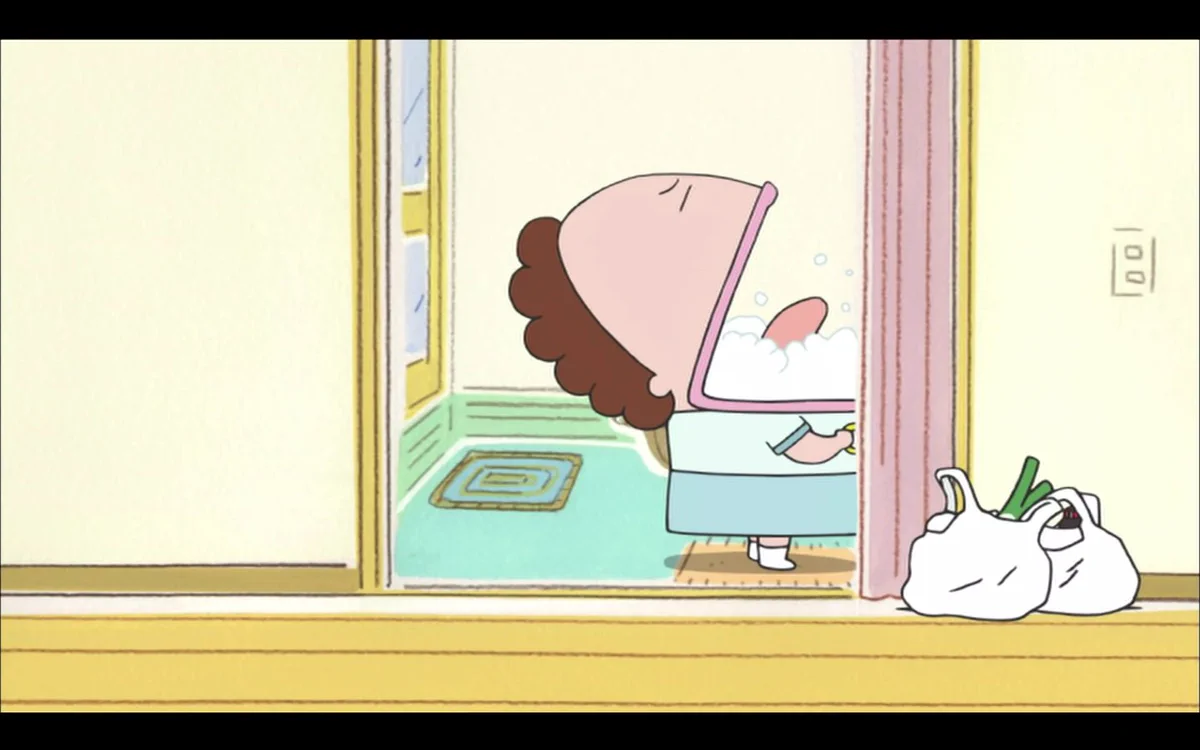『あたしンち』うがいをするお母さんの口の大きさが大きすぎると話題に