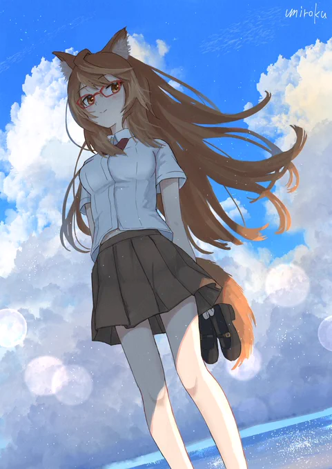 skeb 万里香ちゃん 