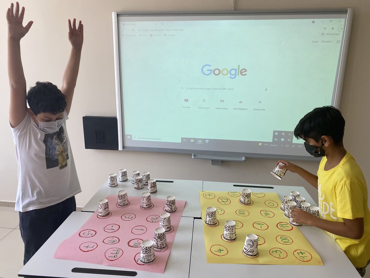sefika_yilmazz's tweet image. 6.sınıf yaz kursu programımızda tamsayılar bilgi basamağı temel kazanımları tamamladıktan sonra  “masterchef” oyunumuzu oynadık.#mathteaching #6thgrade