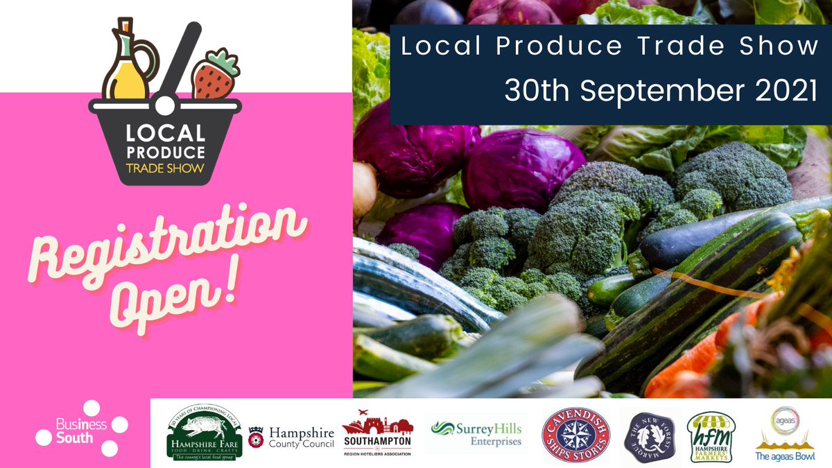 #BuyLocal Calling all of our hospitality friends and colleagues!  We are working with <a href="/BizSouth/">Business South</a> to deliver the 2021 Local Produce Trade Show, it's free to come along.  30|09|21 #LPTS21 find out more bit.ly/380NoBP