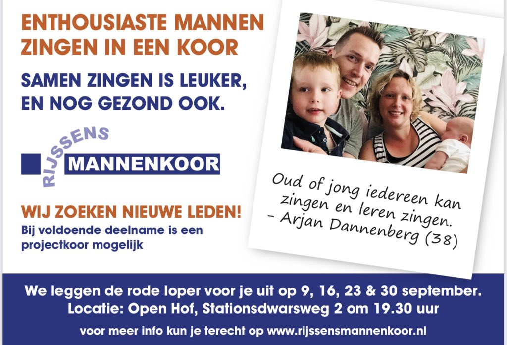 Rijssens Mannenkoor tweet media