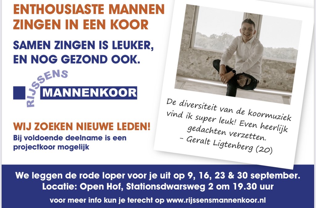 Rijssens Mannenkoor tweet media