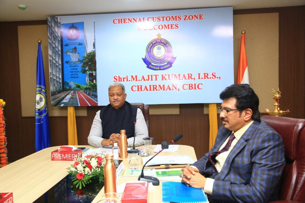 Chennai Customs on Twitter "(1/4) Shri M.Ajit Kumar, Chairman, CBIC