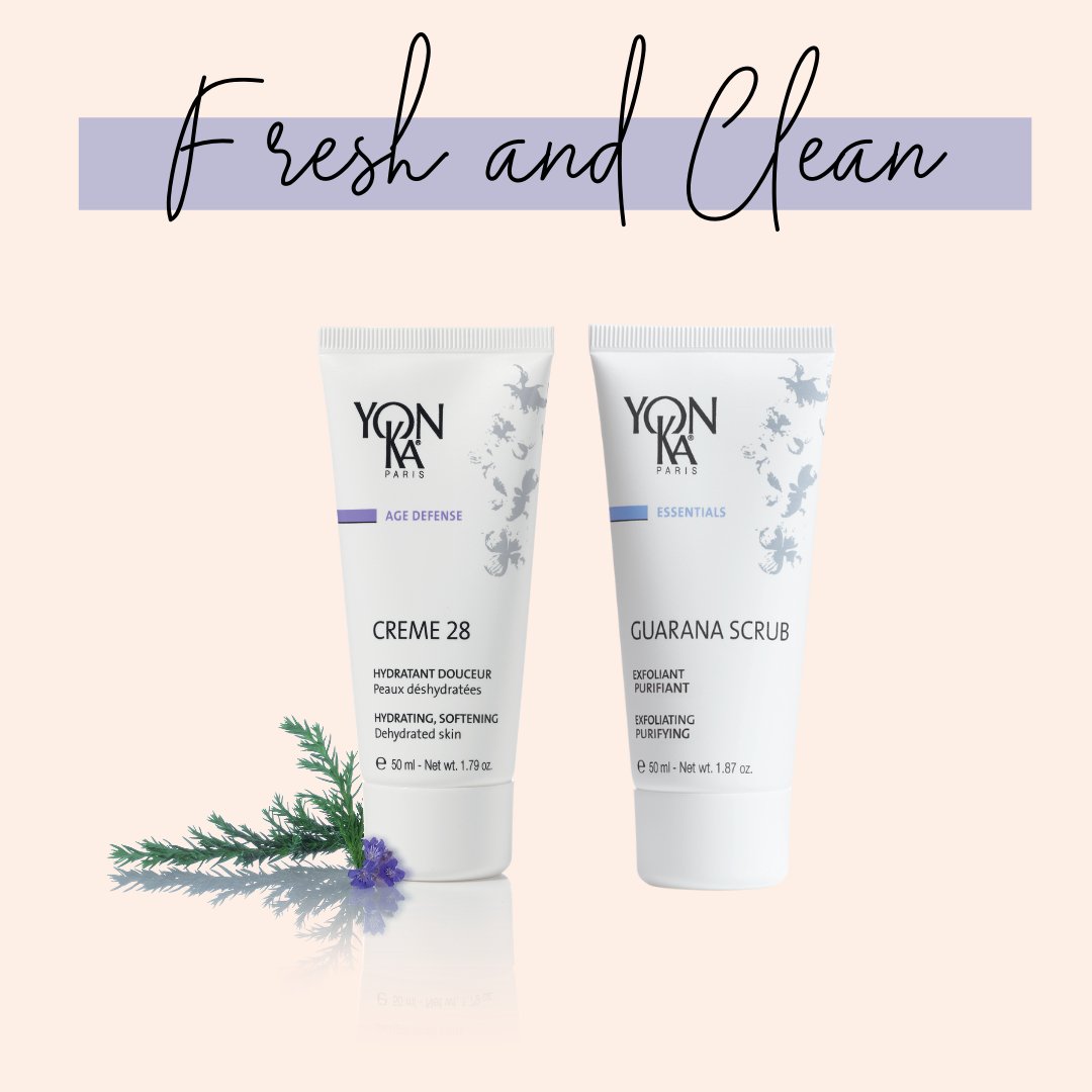 dinglespa's tweet photo. August YonKa Offers
20% off Guarana Scrub &amp; Creme 28, perfect for clean and fresh skin. https://t.co/zITh9VPTpq