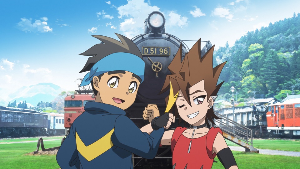 タカラトミー 在 Twitter 上 このあと7時25分から放送 新幹線変形ロボ シンカリオンｚ 17 きらめく シンカリオンｚ ５００こだま シンがアユとトキを誘った鉄道文化むらの 車両ペイントイベント に ハナビやタイジュの家族もやってきた その頃 細川は