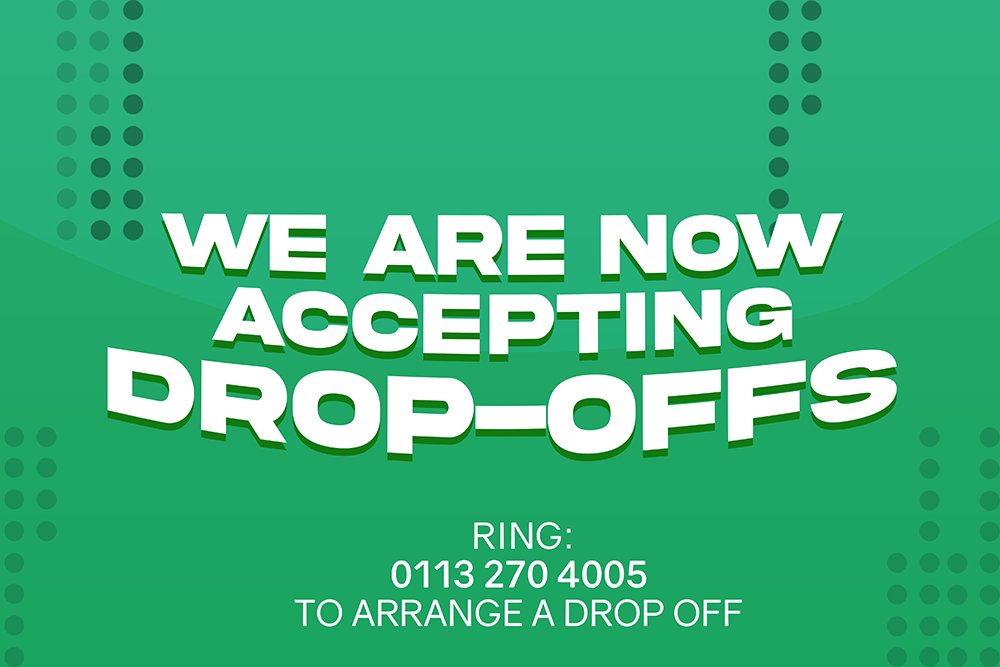 Since last week we've began accepting drop-offs again. You can arrange to drop off any unwanted furniture to any of our shops by ringing 0113 270 4005. More information: slateleeds.org.uk/donations