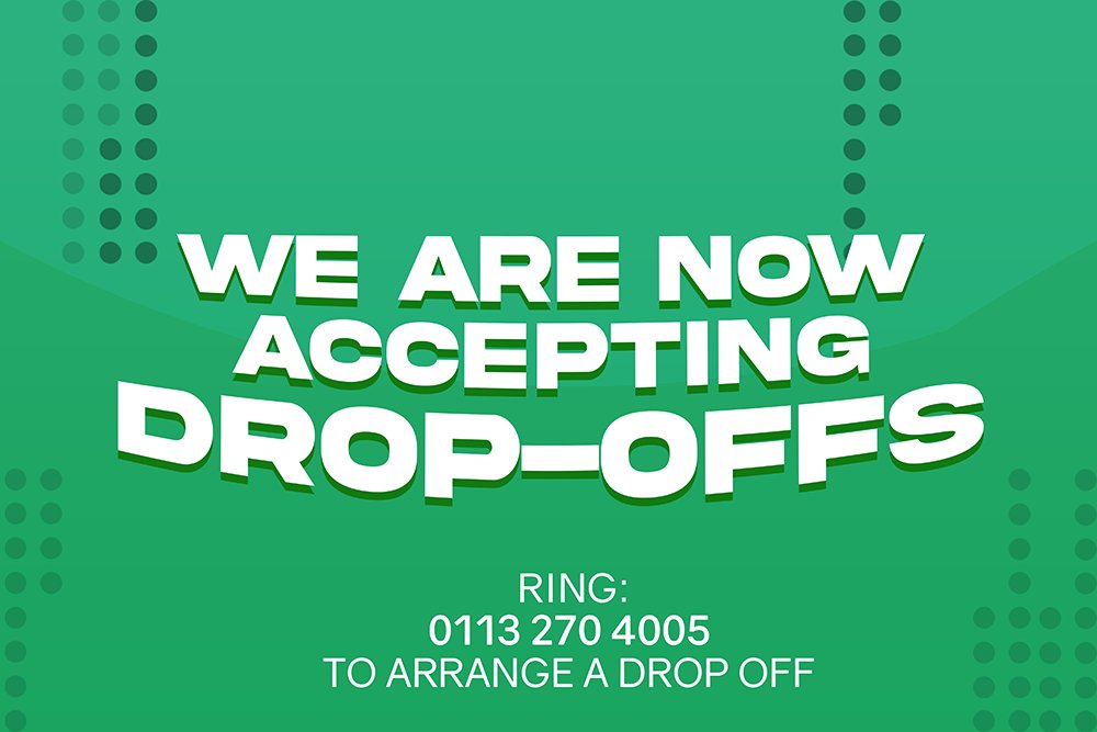 Since last week we've began accepting drop-offs again. 

You can arrange to drop off any unwanted furniture to any of our shops by ringing 0113 270 4005. More information: slateleeds.org.uk/donations