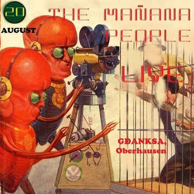 Next sighting tonight at the Gdanska in Oberhausen! Doors: 19:30