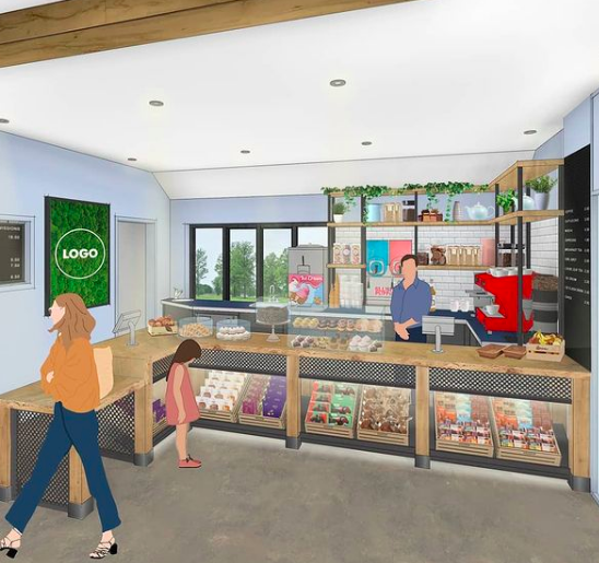 CebaLtd's tweet photo. Creating #designs for all #hospitality sectors! ๐ This gorgeous design was created for a #farm/#giftshop, for a warm and inviting feel we used rustic and industrial materials to reflect the brand. The use of #rusticcrates display gift shop goodies ๐ฐ
#hospitalitydesign https://t.co/Dlwj7uzszu