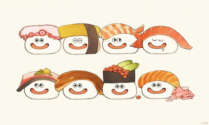 「海老 寿司」のTwitter画像/イラスト(人気順)