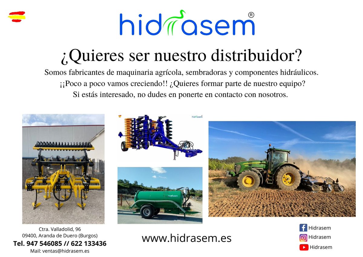 hidrasem's tweet photo. ¡¡Buscamos distribuidores!! 👇👇
¿Quieres formar parte de nuestro equipo?
Si estás interesado, no dudes en ponerte en contacto con nosotros ➡📞 622133436 https://t.co/6TPGUUx9mY