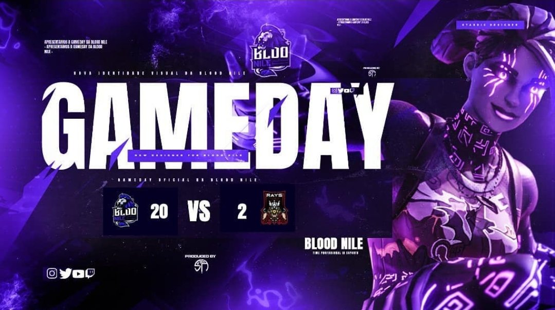 9brSports's tweet photo. [ GAMEDAY ]
.
.
Eae leões tudo na paz? Hoje viemos anunciar o placar do jogo contra a @'rays esports!
Jogaram demais parabens 🖤🦁
Mérito aos players:
@'guizxn7x
@'thiagofn1
.
.
#GoBLD
#WeAreBLD
#BLDOnTop https://t.co/mrWDDFOgEV