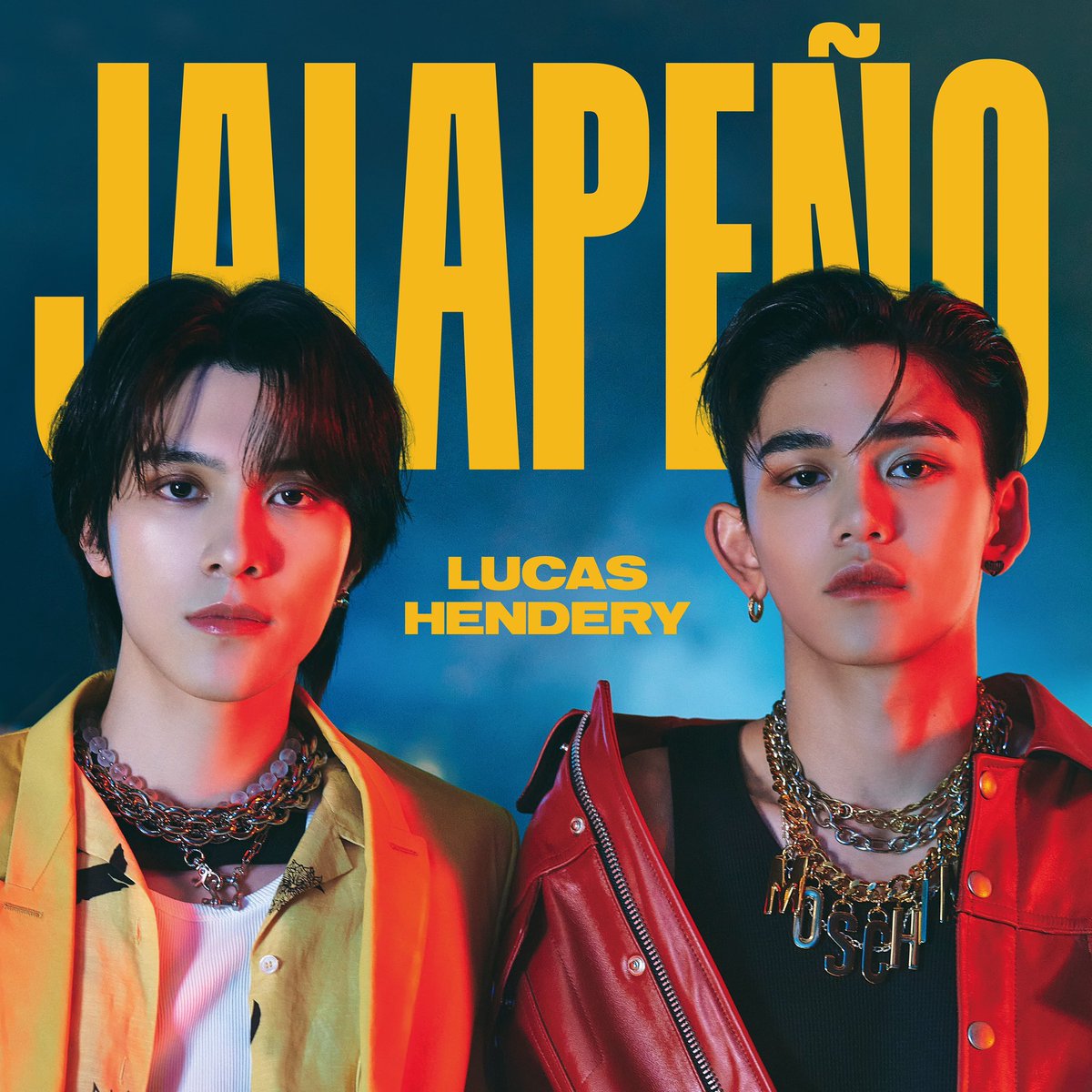 The good news that shocked the world came this evening. Everyone! Take a look at us. A teaser of our single is out. It’s called Jalapeño by WayV’s LUCAS &amp; HENDERY. 🔥