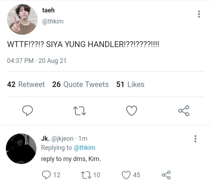 a #taekookau where...