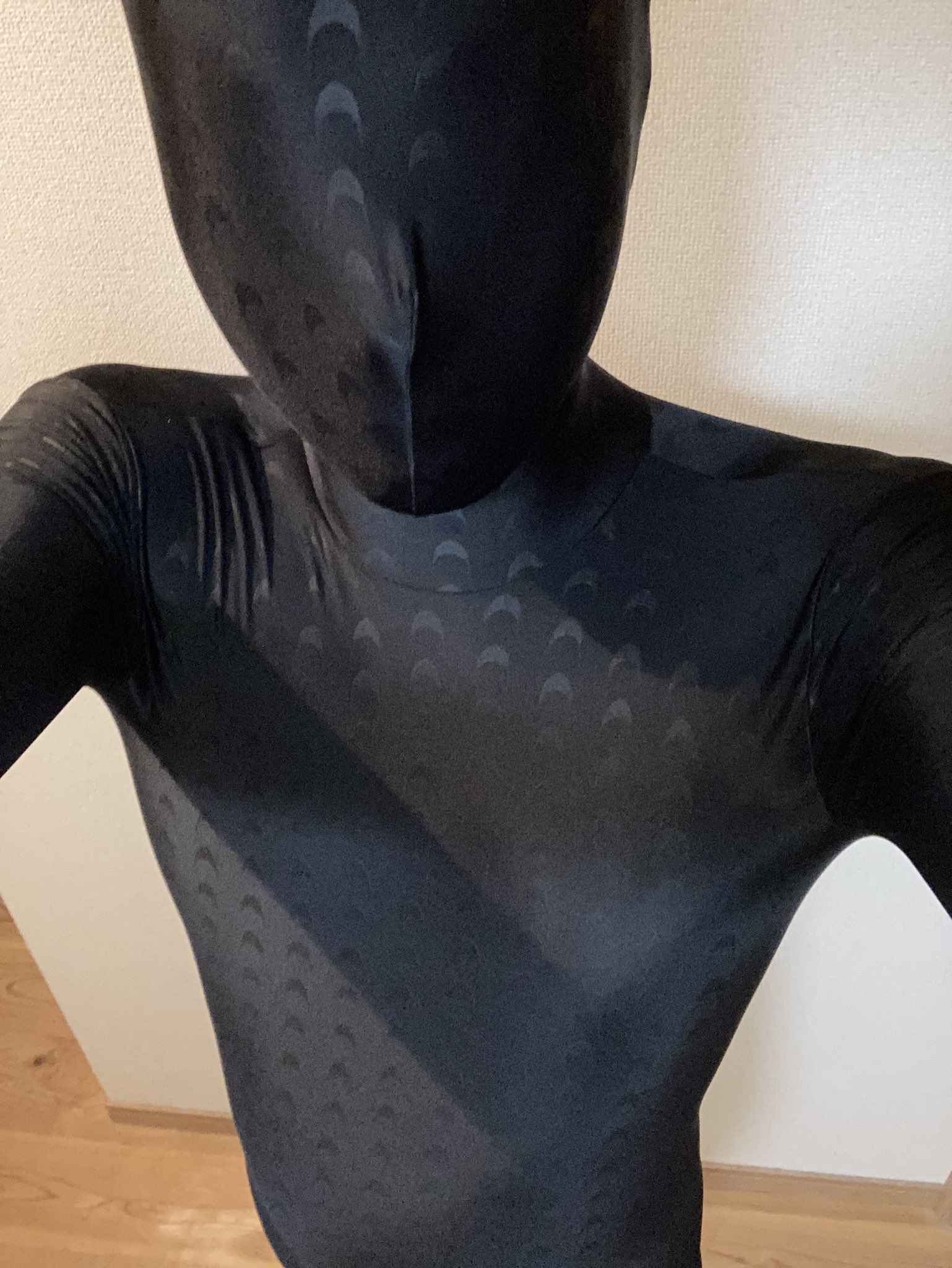 撥水ゼンタイブルー☆全身タイツ