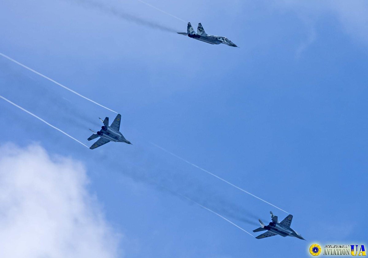 MilAviaUA's tweet photo. #An70 #An225 #MiG29 https://t.co/40gfsVUeDq
