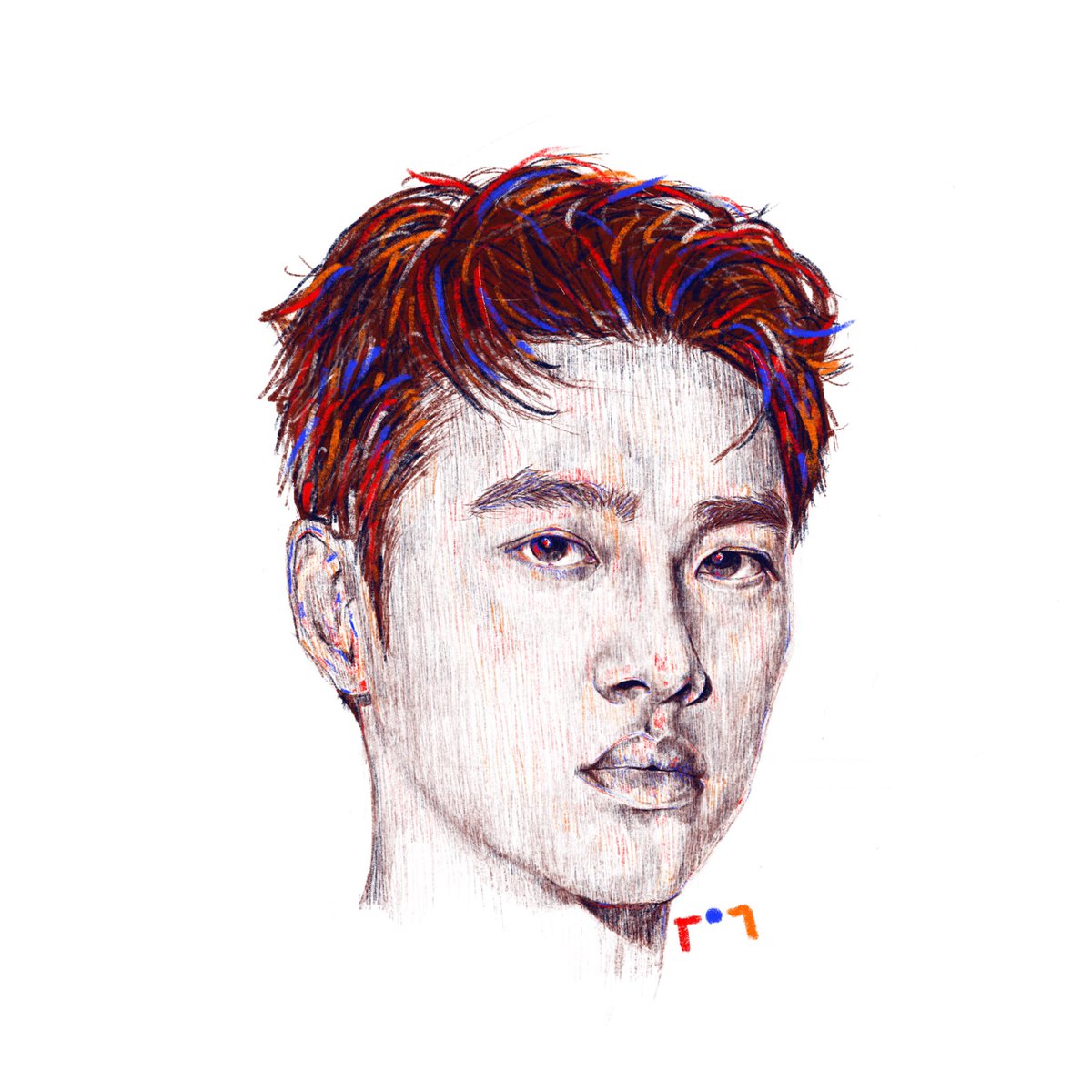 mr_artrepreneur's tweet image. #DO fanart i did for his album #Empathy 

• #exofanart #artistontwittter #EXO •