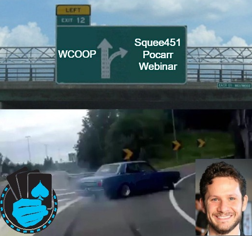 PocarrTweets's tweet photo. Last chance for a tune-up before WCOOP!βοΈβ‘οΈ Check out Adam "Squee451" Sherman's next webinar for Pocarr TODAY at 12pm ET!π
#pocarr #pocarrcoaches #pocarrSP #squee451 #pocarrwebinar #poker #onlinepoker #pokerexploits https://t.co/OCJKBByW9u