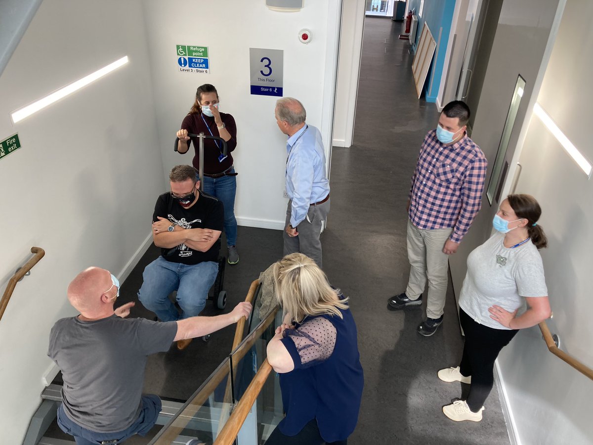 Alex_Paramedic's tweet photo. Final day of the manual handling course. Thanks to @UWSParamedic for allowing us to practice our skills on them. @QMU_Paramedic students are in safe hands. #wearealllearning https://t.co/VZtSiBWHL0