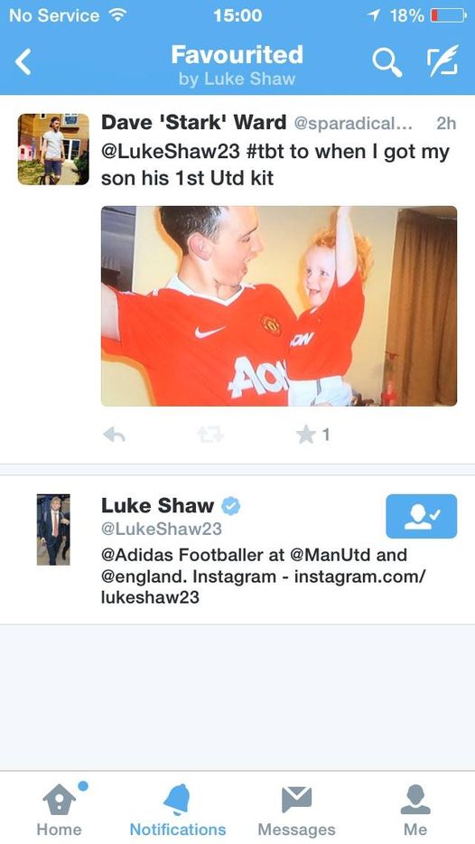6 years to the day <a href="/LukeShaw23/">Luke Shaw</a> still best lb in the world #mufc