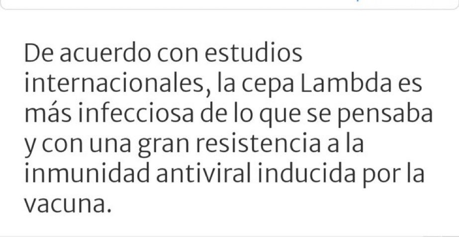 HLFrisbie's tweet image. #COVID19 
#Infodemia 
#Variantes 
@proceso 

Hasta hoy 
Solo hay una cepa, Lambda es una VARIANTE 
Asesórense por favor, no desinformen

La investigadora NO dice lo que afirman

Crédito Imagen @BENJAMINCARO3