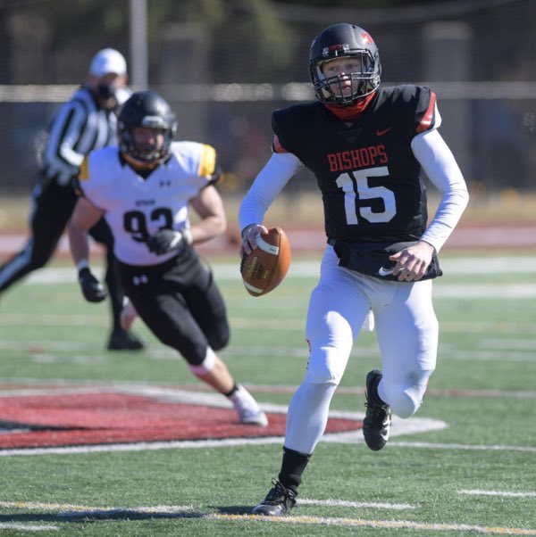Catch me if you can but you will only catch <a href="/OWUBishopFB/">Ohio Wesleyan Football</a> game in 15 days. #FOE #RollShops