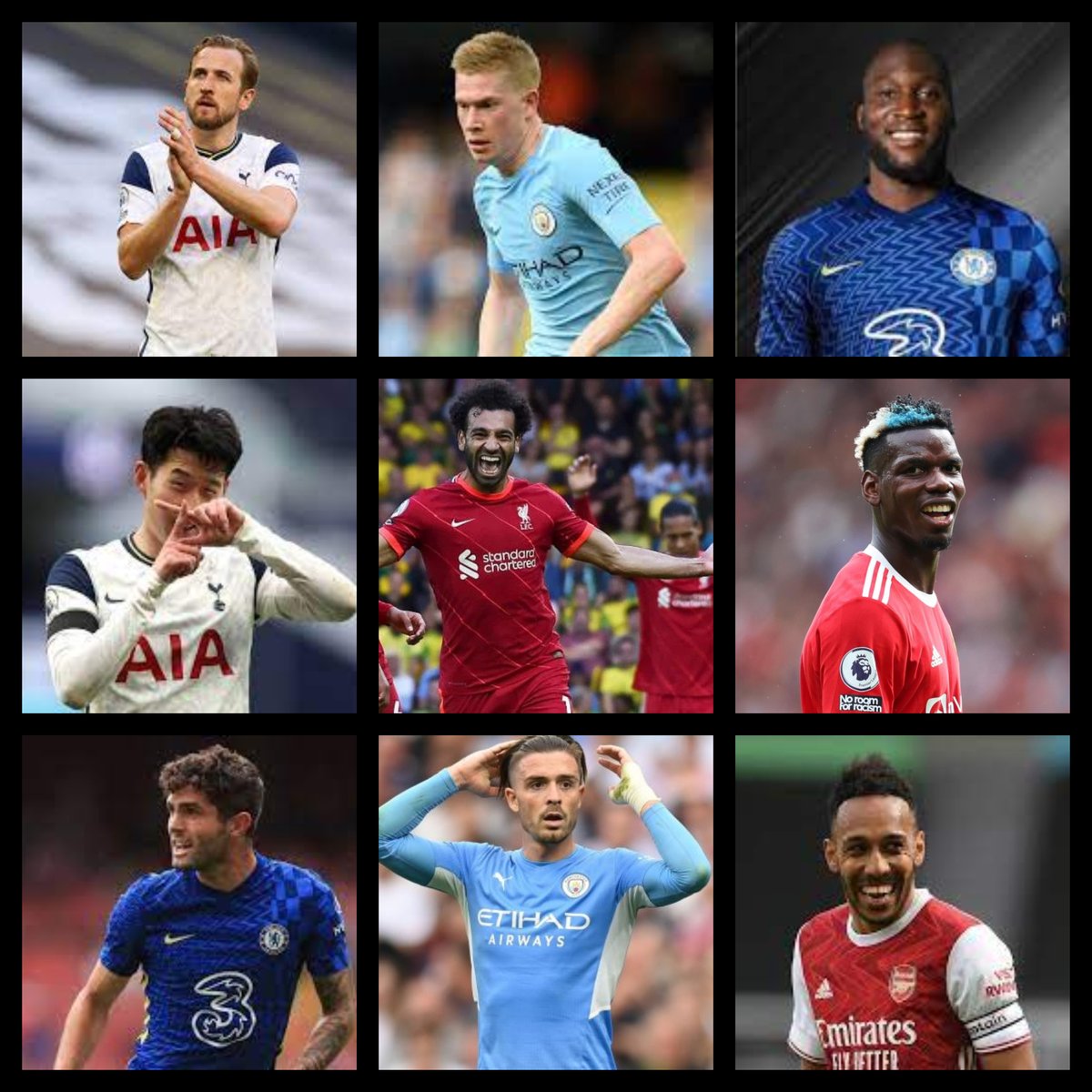 PremToken_BSC's tweet image. If you could make a 5-aside-team from players playing in the Premier League today, who would you pick?

Any of these guys?

@FibonaccLi @crypto4life81 @Tshepang_MUFC