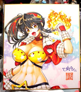 今日の色紙334日目
昨日に引き続きリング☆ドリームから
#星空こがねです。
2枚目はスキャンしてなかった頃なので写真です。

#描いた色紙なるべく毎日アップする
#コピック #アナログ絵 #リングドリーム
リングドリームの絵もう一枚あるので明日公開します。 