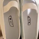 switchのジョイコンを目印にシューズの左右を見分ける!