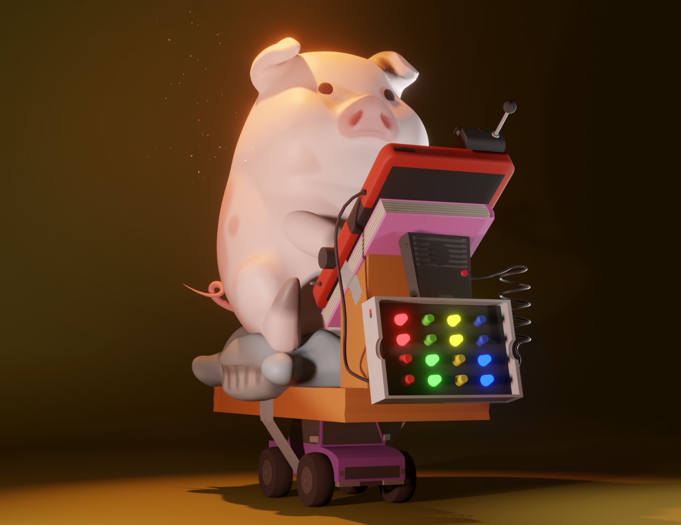 海野 なまこ ゆるるふ神話シリーズ Zbrushで作った好きな海外アニメキャラクターその よったん 怪奇ゾーン グラビティフォールズ スノーボール リック アンド モーティ スプリグ プランター ふしぎの国アンフィビア Fanart Zbrush