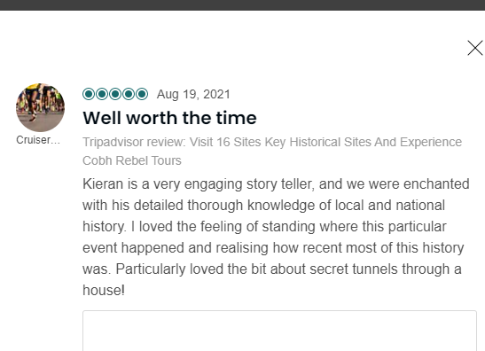 Cobh Rebel Walking Tours-  Review  - well worth the time. #cobh #cork #purecork #irishtourism