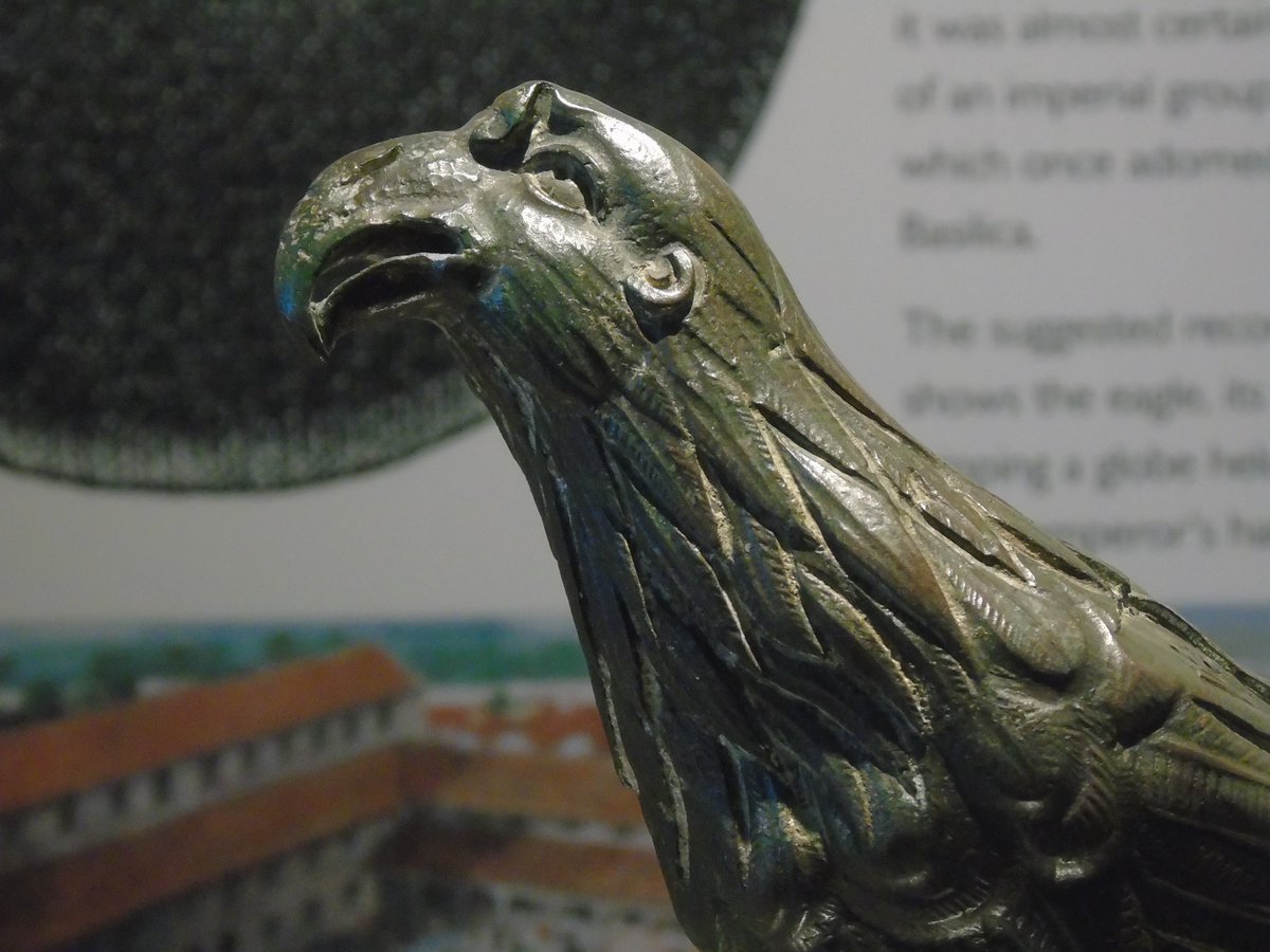 Still one of my favourite finds from #Roman Britain - the Silchester Eagle, dated to the C1st-2nd AD, &amp; discovered in 1866. It was once thought to be a legionary eagle (inspiring Sutcliff's "The Eagle of the Ninth"), but was more likely part of a bigger statue #FindsFriday