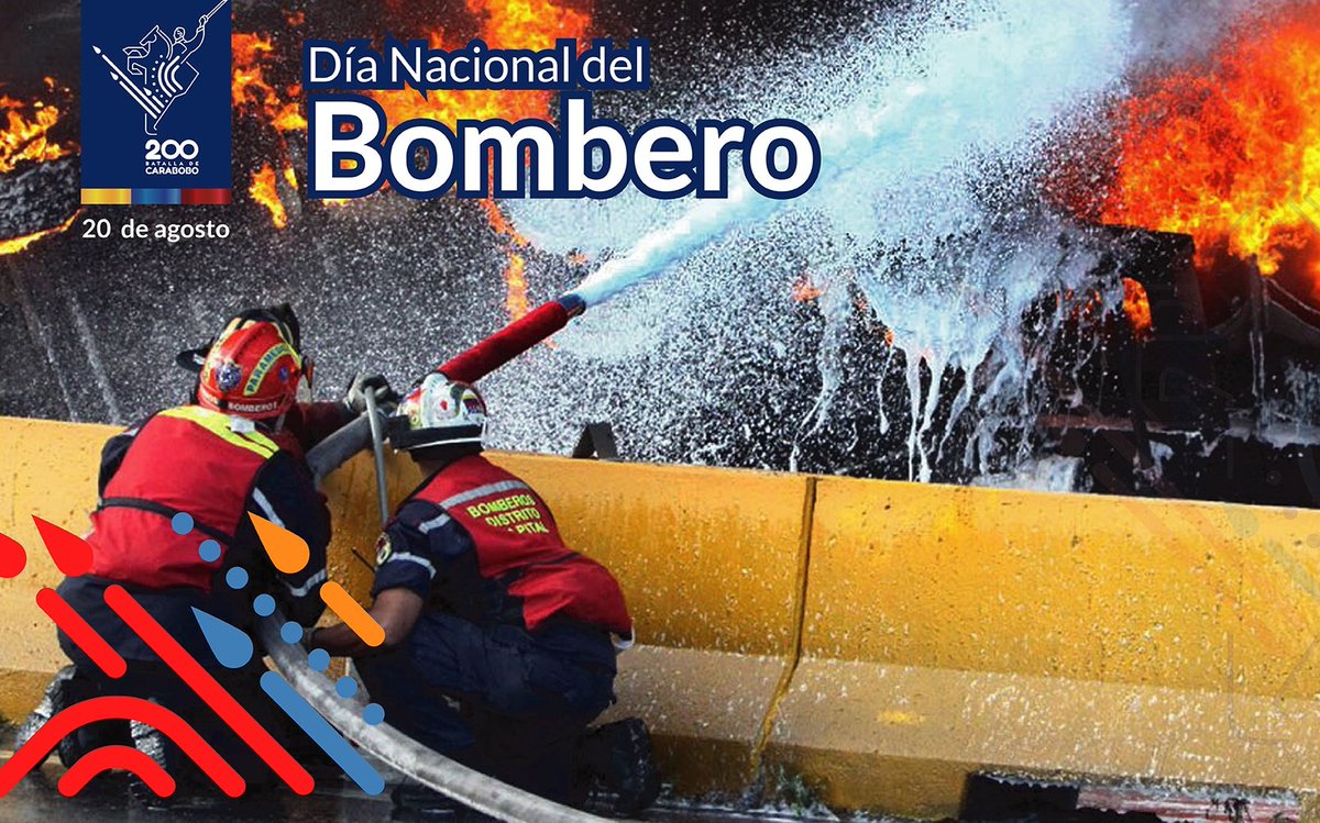 #20Ago | Día Nacional del Bombero.

Vaya nuestro sincero reconocimiento a los hombres y mujeres de los cuerpos bomberiles, que cada día trabajan con dedicación y valentía para salvaguardar la vida y los bienes de la población ante situaciones adversas.

¡Felicitaciones, héroes!