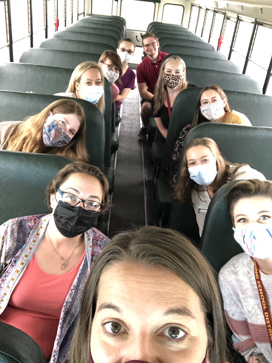 Today was our first “first day” of the school year with an incredible group: our new professional staff! Welcoming these wonderful people into the Bulldog family &amp; touring our beautiful community is one of my favorite days of the year! #BSSDProud