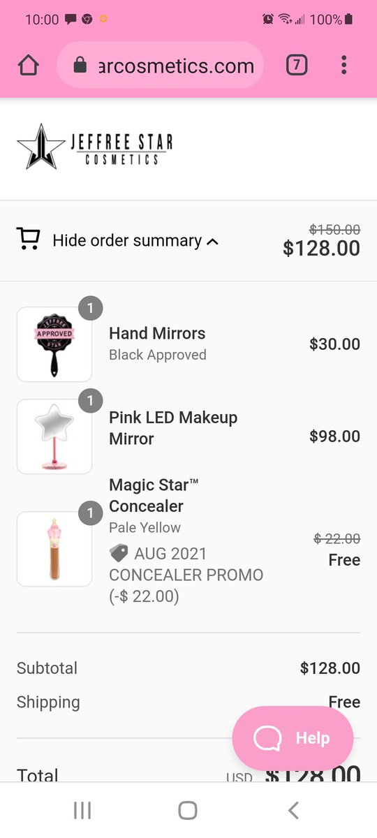 Christi55661851's tweet photo. @JeffreeStar 
So excited for the
 LED mirror💋 https://t.co/e0eXIrzRk1