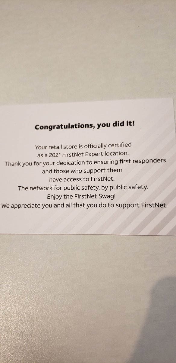 Let's goooo Stafford! Officially FN certified.!
@ATTPortablesEVD <a href="/elthonmunoz/">Elthon Munoz</a> <a href="/relayrichard/">Richard Totten</a> <a href="/JakeAraghi/">Jake Araghi</a> <a href="/LoganEaves2/">Logan Eaves</a> 
@sandratt757