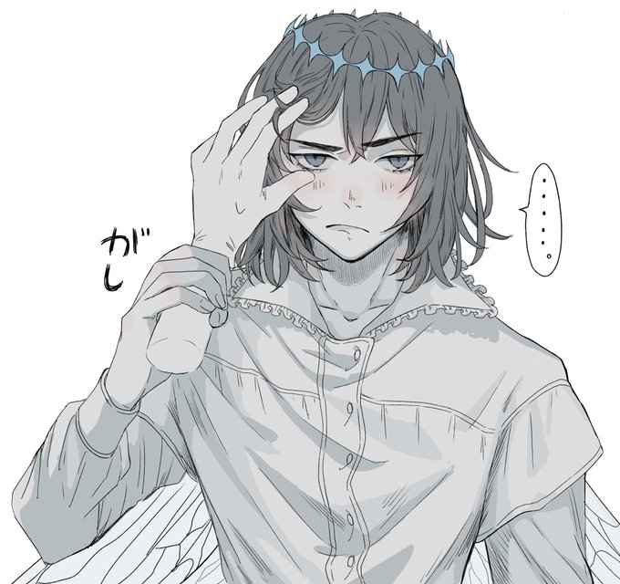 オベロンの眉毛太めなの可愛い 