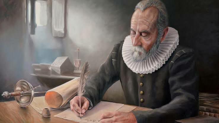 Elindolatino's tweet photo. "Es mejor ser loado por unos pocos sabios, que por muchos necios". 
– Miguel de Cervantes.

#Indolatino #FraseDelDía #Literatura #MiguelDeCervantes https://t.co/g87WDSPTC9